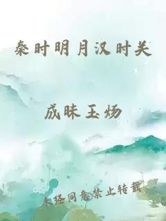 秦时明月汉时关