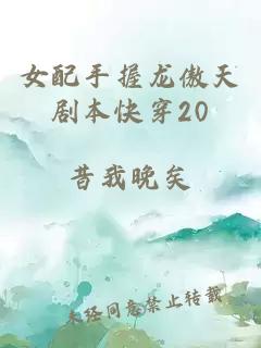 女配手握龙傲天剧本快穿20