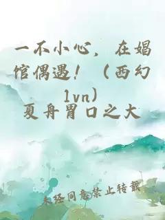 一不小心，在娼馆偶遇！（西幻 1vn）