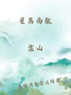 星离雨散